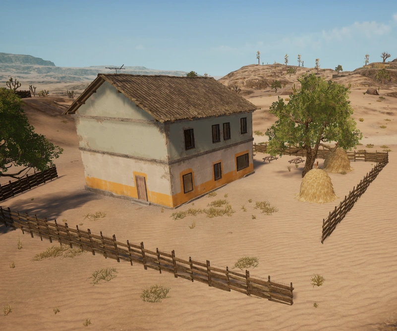 Guess the location on the PUBG Miramar map