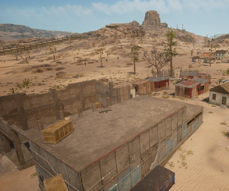 Guess the location on the PUBG Miramar map