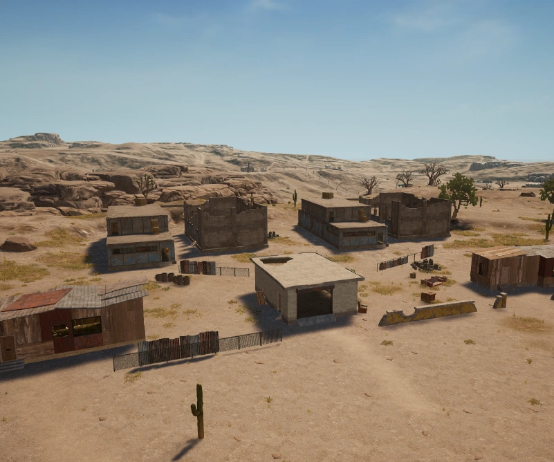 Guess the location on the PUBG Miramar map
