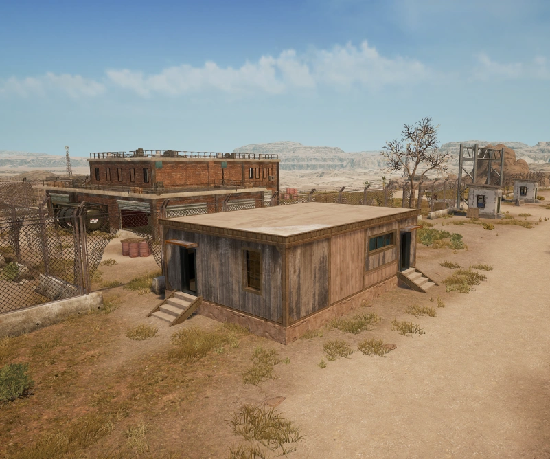 Guess the location on the PUBG Miramar map