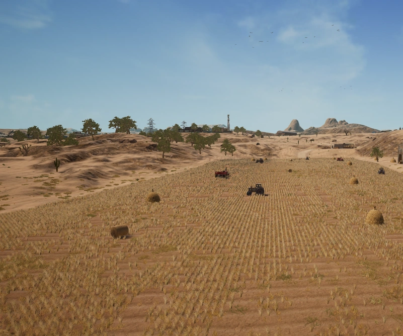 Guess the location on the PUBG Miramar map