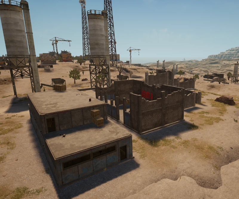 Guess the location on the PUBG Miramar map