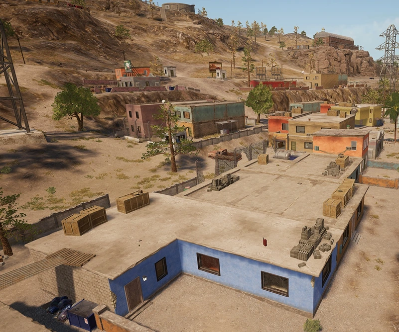Guess the location on the PUBG Miramar map