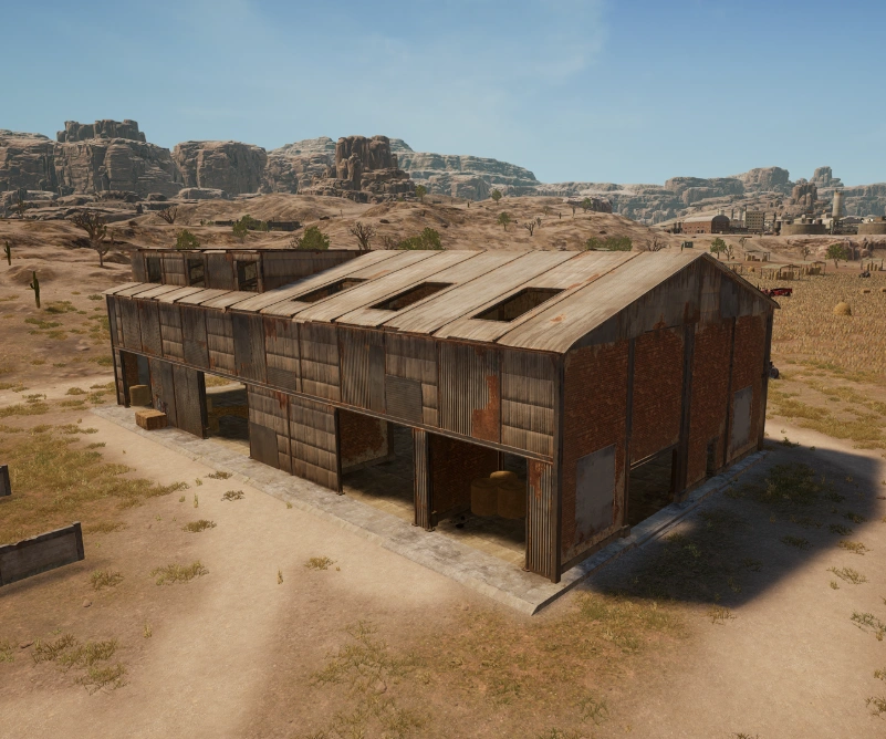 Guess the location on the PUBG Miramar map