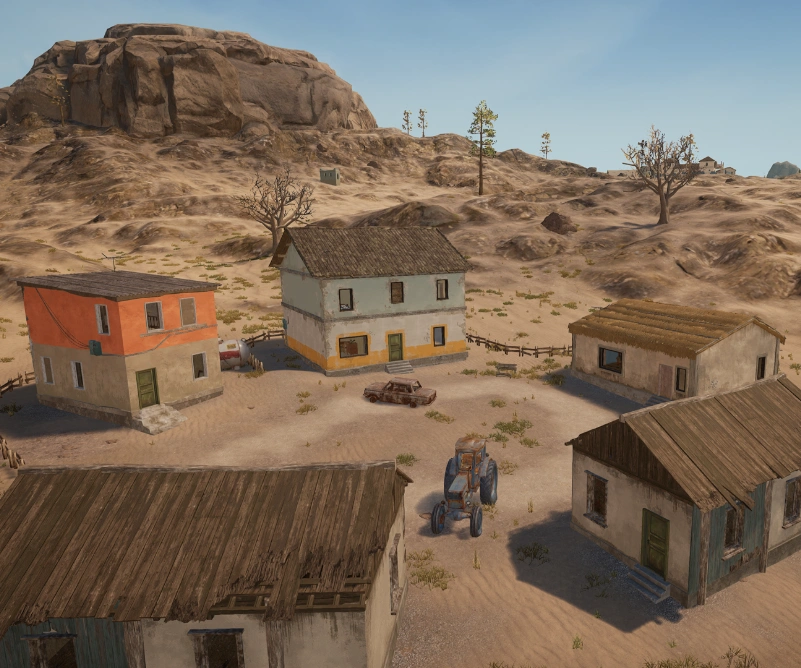 Guess the location on the PUBG Miramar map