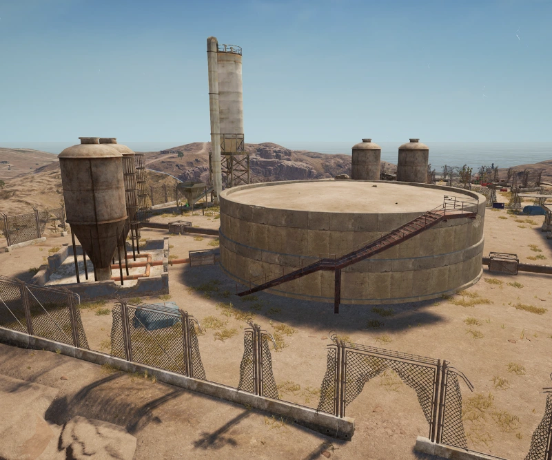 Guess the location on the PUBG Miramar map