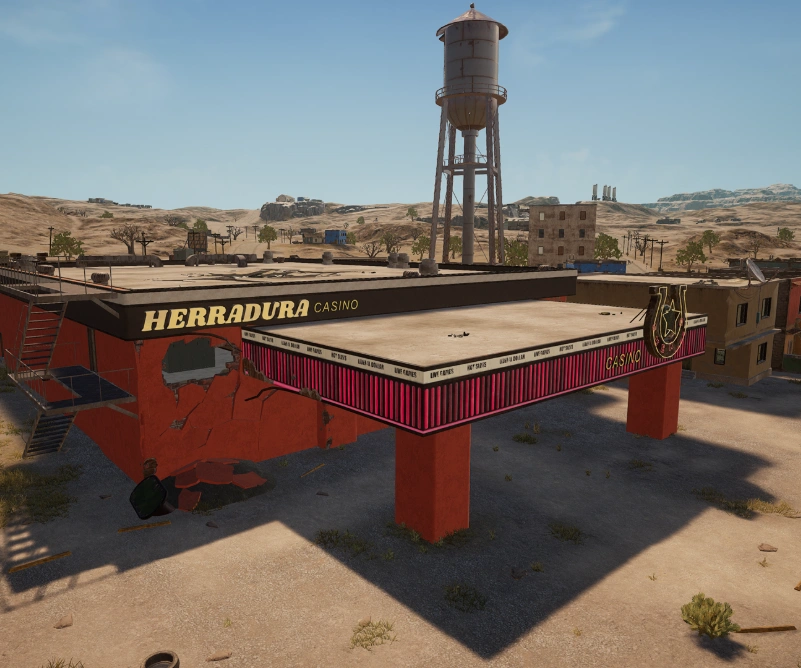 Guess the location on the PUBG Miramar map