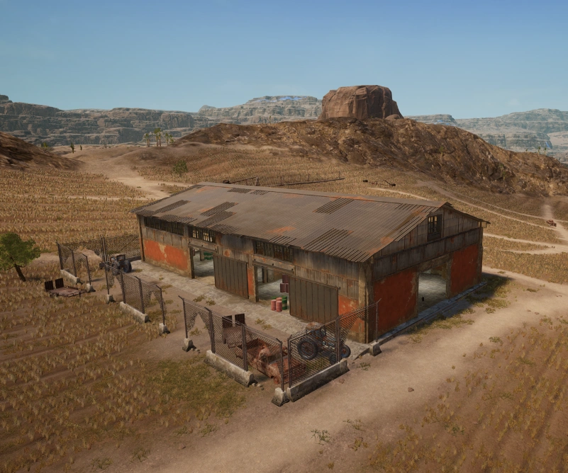 Guess the location on the PUBG Miramar map