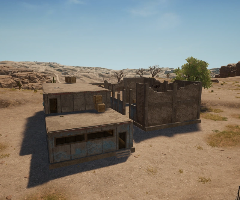 Guess the location on the PUBG Miramar map