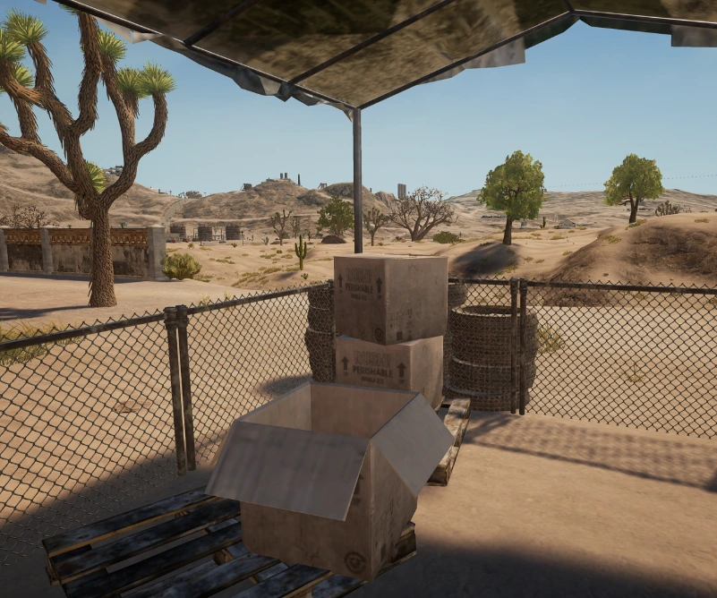 Guess the location on the PUBG Miramar map