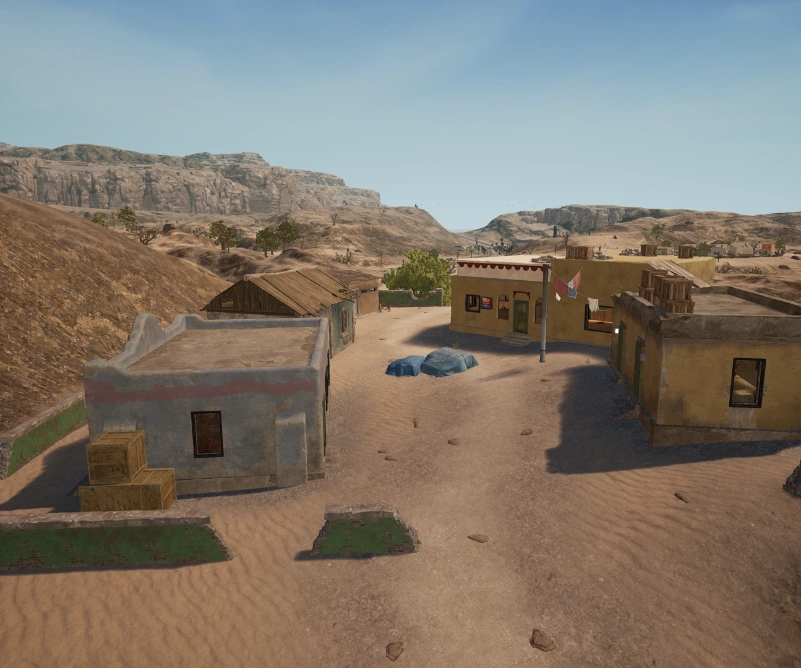 Guess the location on the PUBG Miramar map