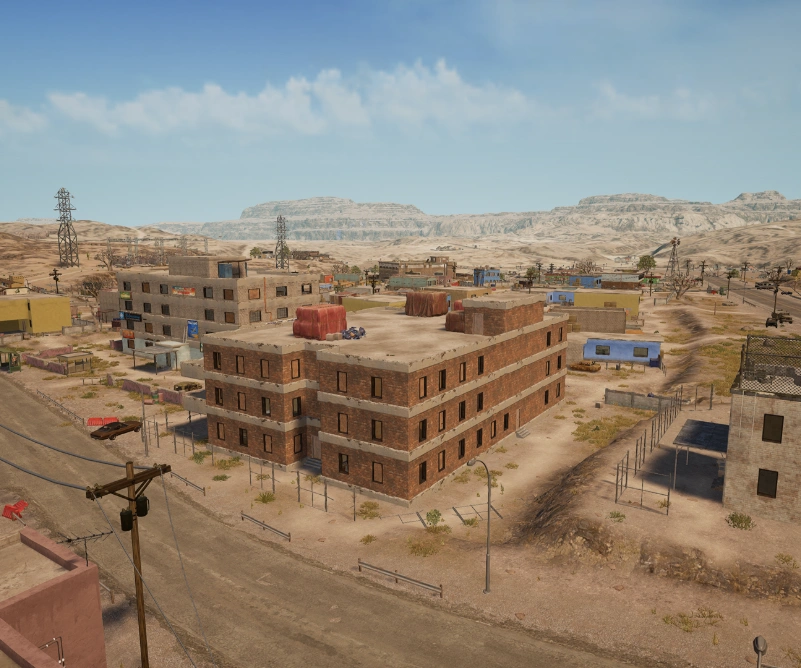 Guess the location on the PUBG Miramar map