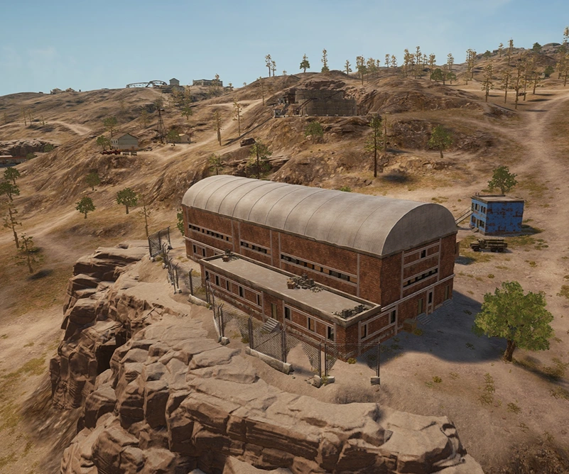 Guess the location on the PUBG Miramar map