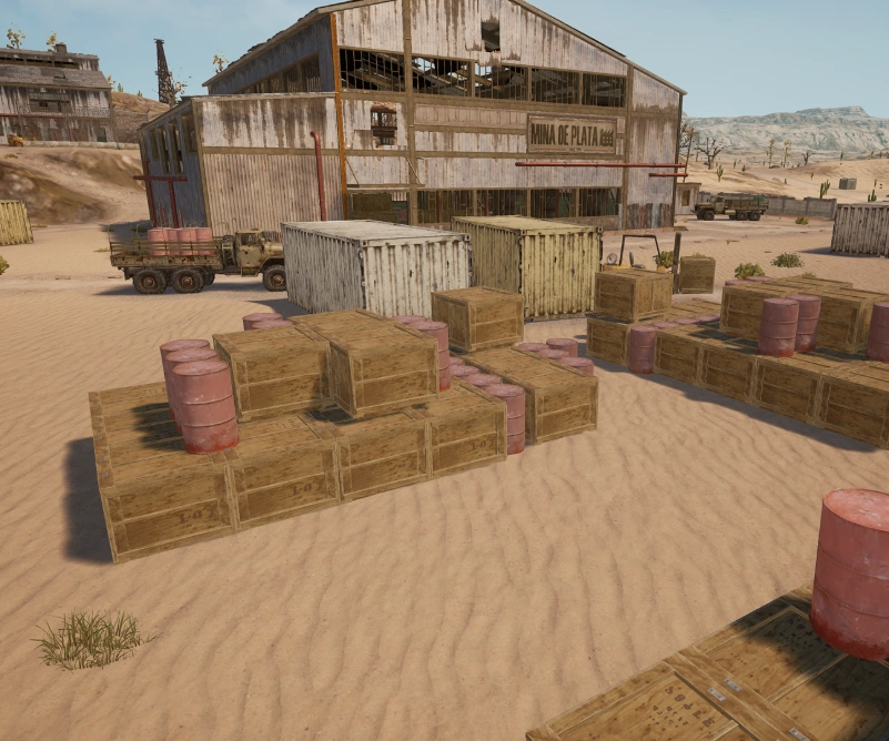 Guess the location on the PUBG Miramar map