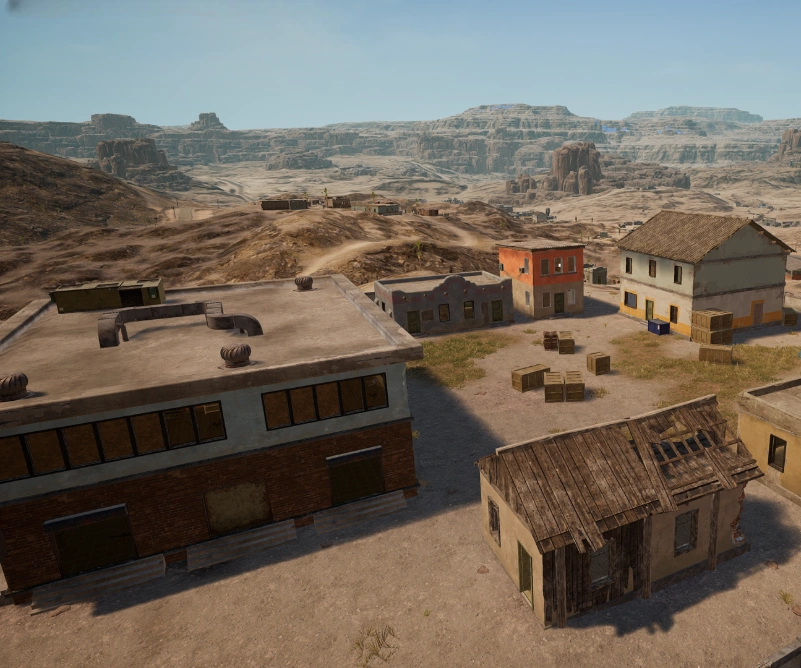 Guess the location on the PUBG Miramar map