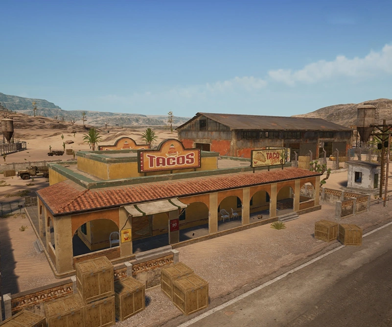 Guess the location on the PUBG Miramar map