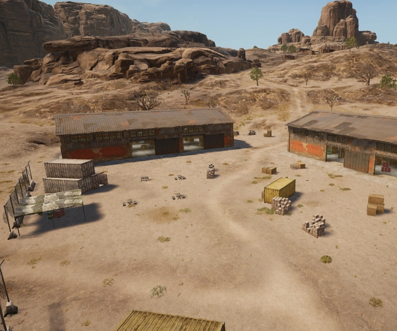 Guess the location on the PUBG Miramar map