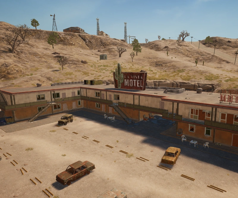 Guess the location on the PUBG Miramar map
