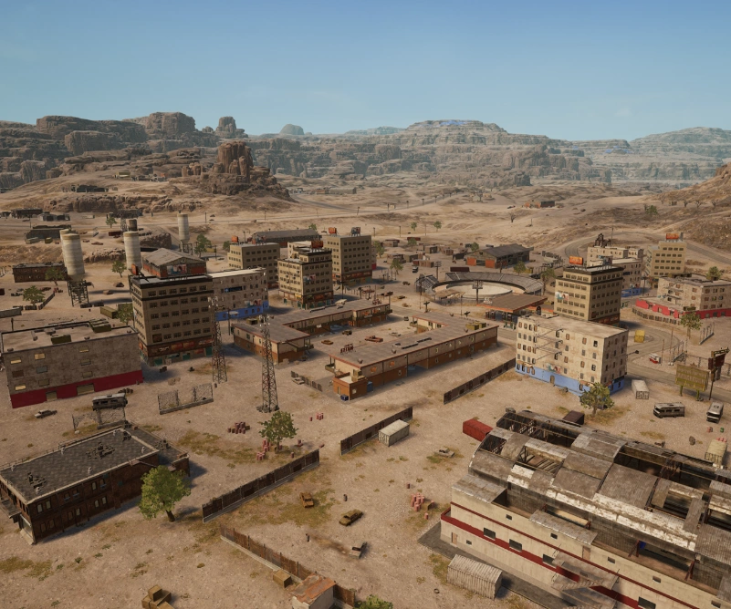 Guess the location on the PUBG Miramar map