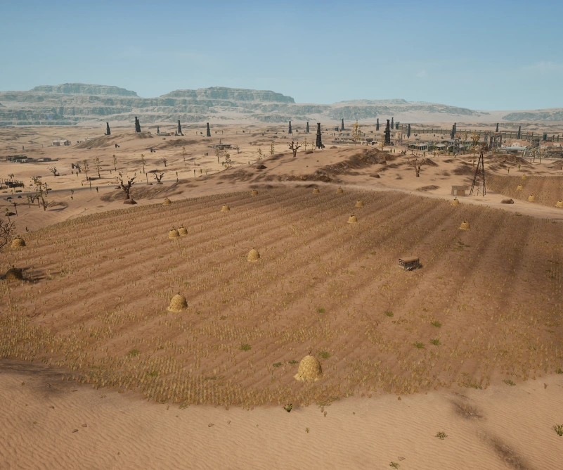 Guess the location on the PUBG Miramar map