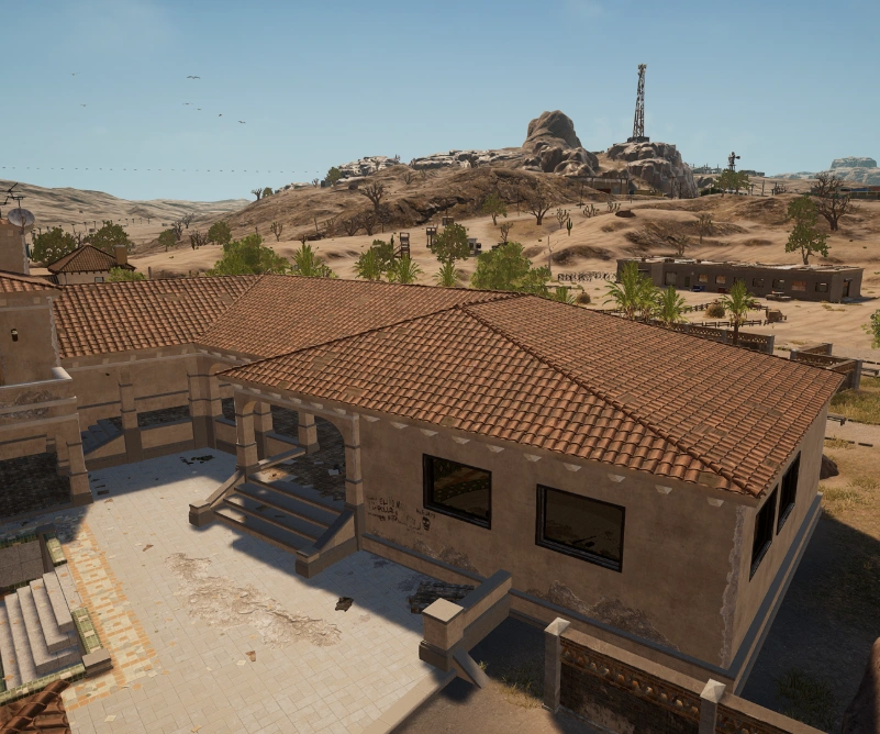 Guess the location on the PUBG Miramar map