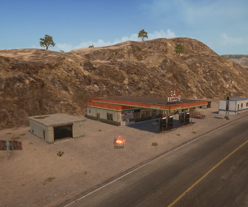 Guess the location on the PUBG Miramar map