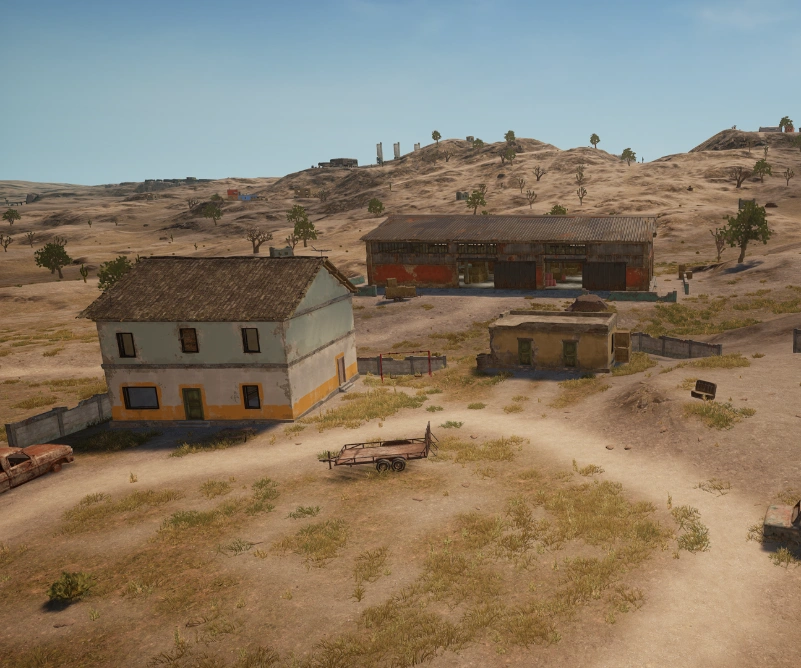 Guess the location on the PUBG Miramar map