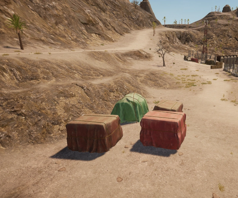 Guess the location on the PUBG Miramar map