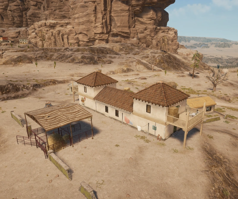 Guess the location on the PUBG Miramar map