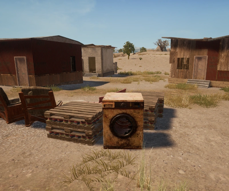 Guess the location on the PUBG Miramar map