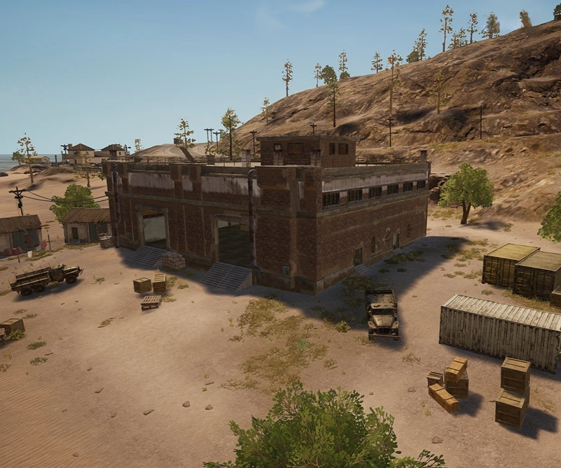 Guess the location on the PUBG Miramar map