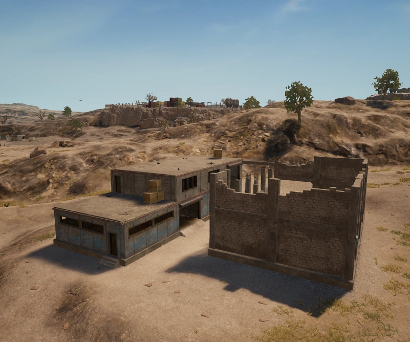 Guess the location on the PUBG Miramar map