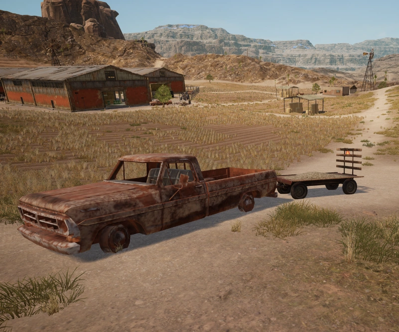 Guess the location on the PUBG Miramar map