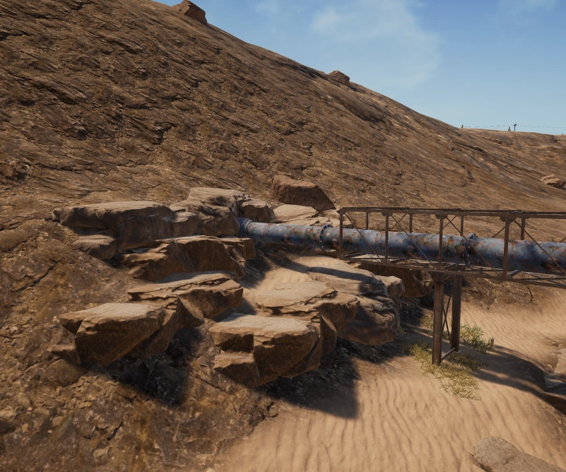 Guess the location on the PUBG Miramar map