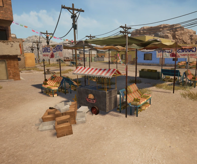 Guess the location on the PUBG Miramar map