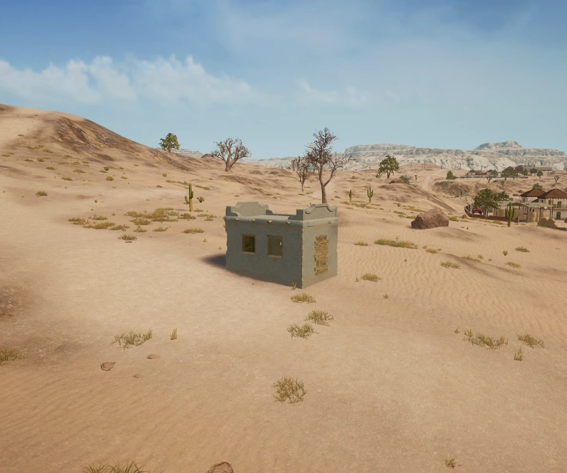 Guess the location on the PUBG Miramar map