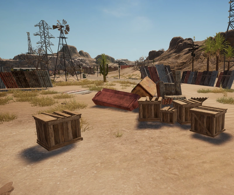 Guess the location on the PUBG Miramar map