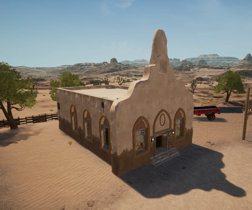 Guess the location on the PUBG Miramar map