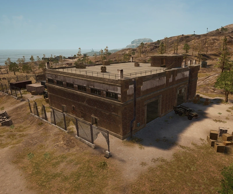 Guess the location on the PUBG Miramar map