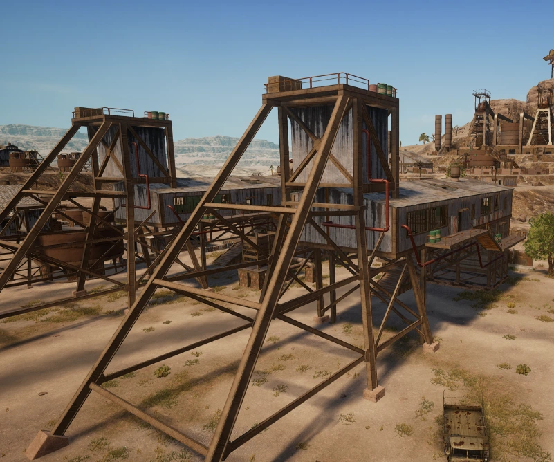 Guess the location on the PUBG Miramar map