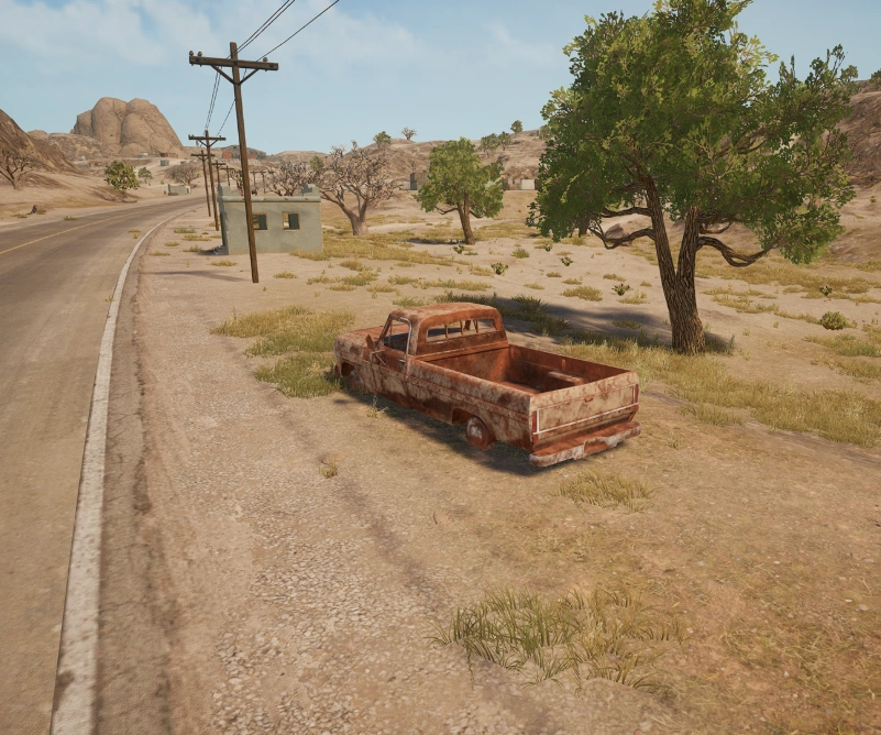 Guess the location on the PUBG Miramar map