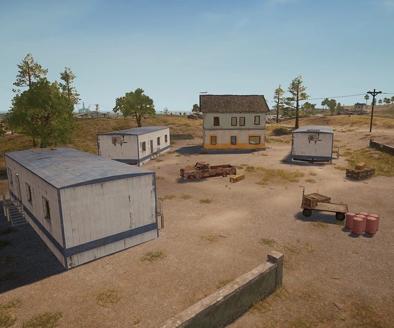 Guess the location on the PUBG Miramar map