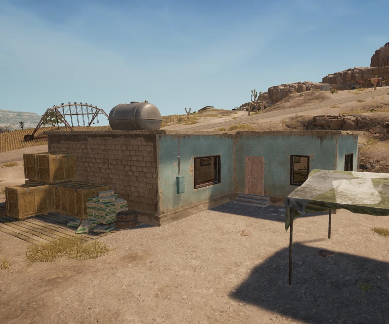 Guess the location on the PUBG Miramar map
