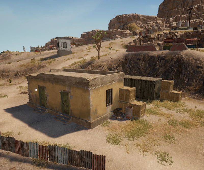 Guess the location on the PUBG Miramar map