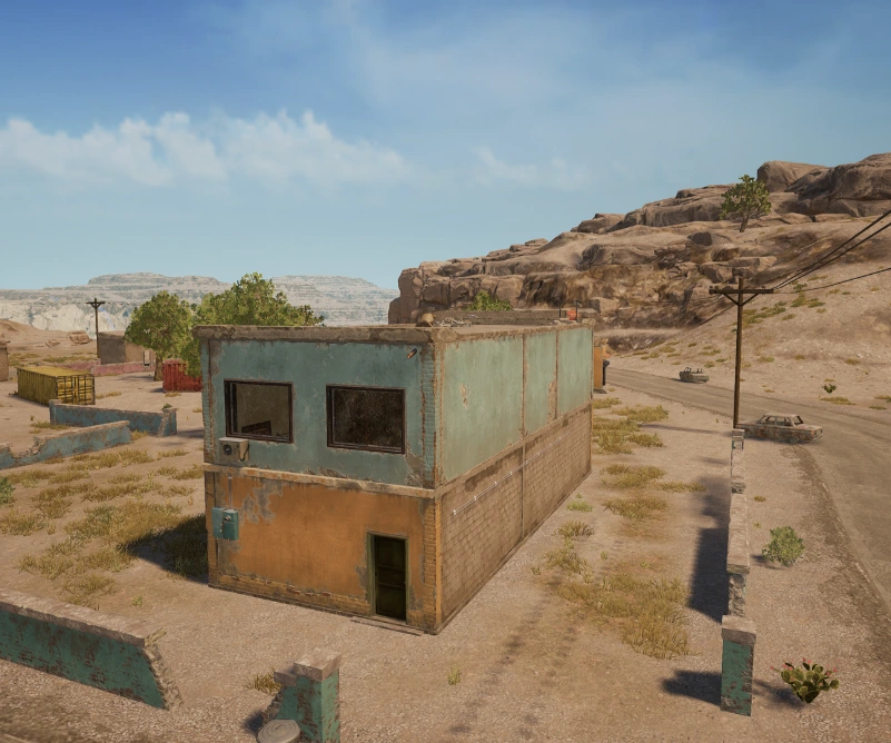 Guess the location on the PUBG Miramar map