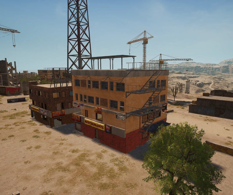 Guess the location on the PUBG Miramar map