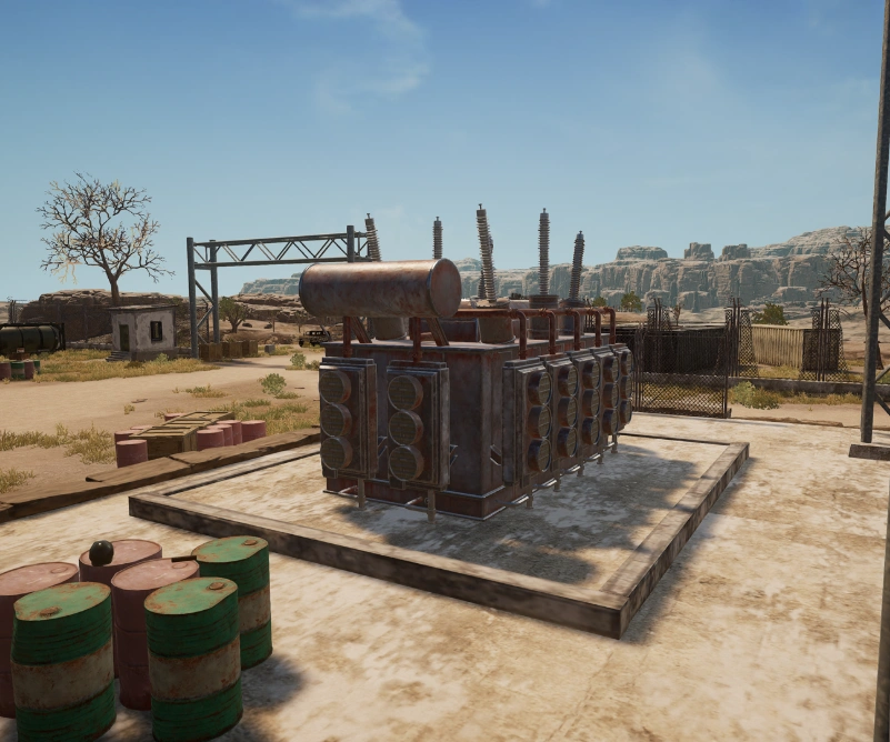 Guess the location on the PUBG Miramar map