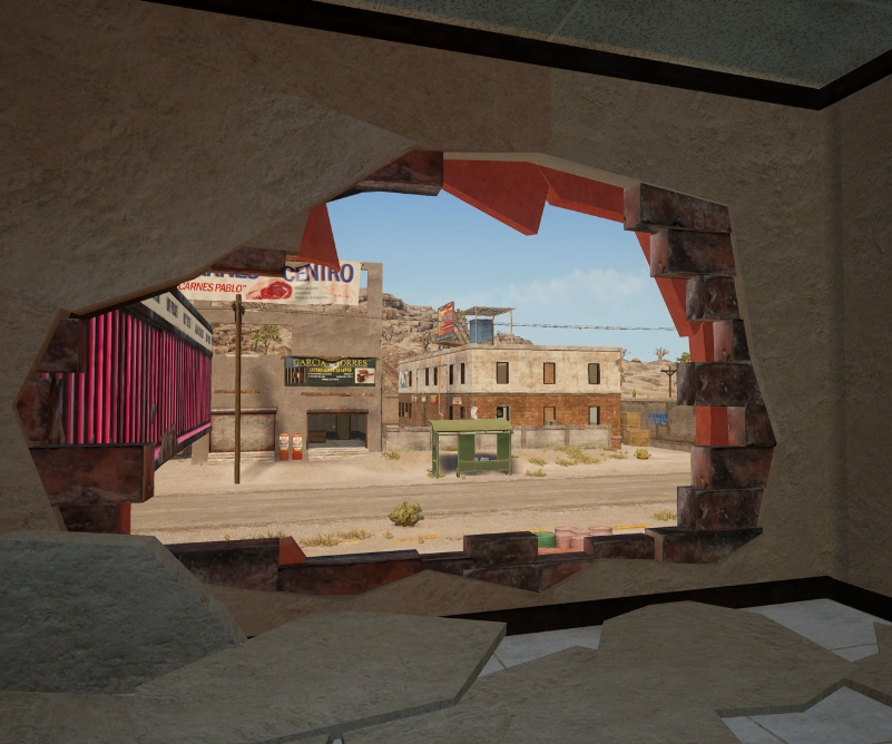 Guess the location on the PUBG Miramar map