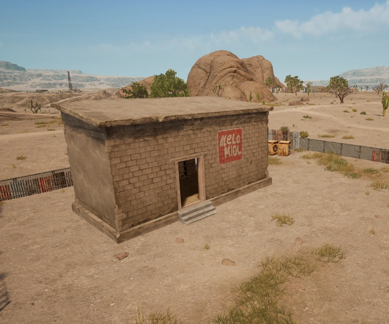 Guess the location on the PUBG Miramar map