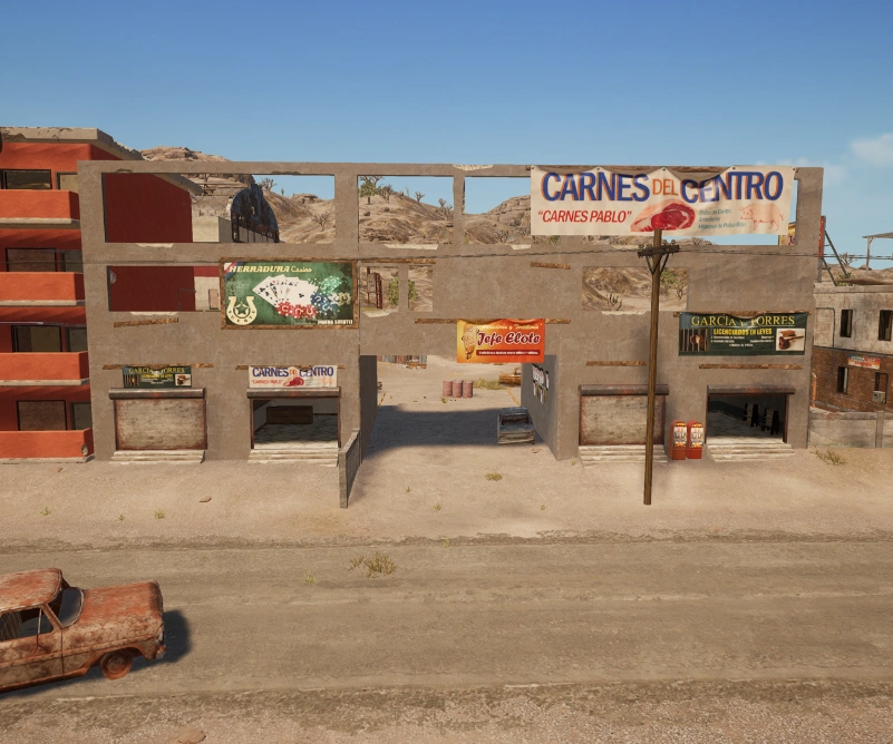 Guess the location on the PUBG Miramar map